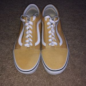 Mustard yellow Vans